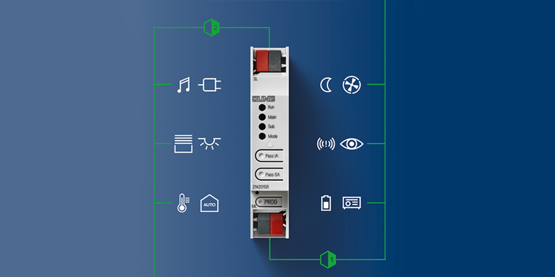 KNX Bereichs- und Linienkoppler bei MWE Elektrotechnik in Aurach