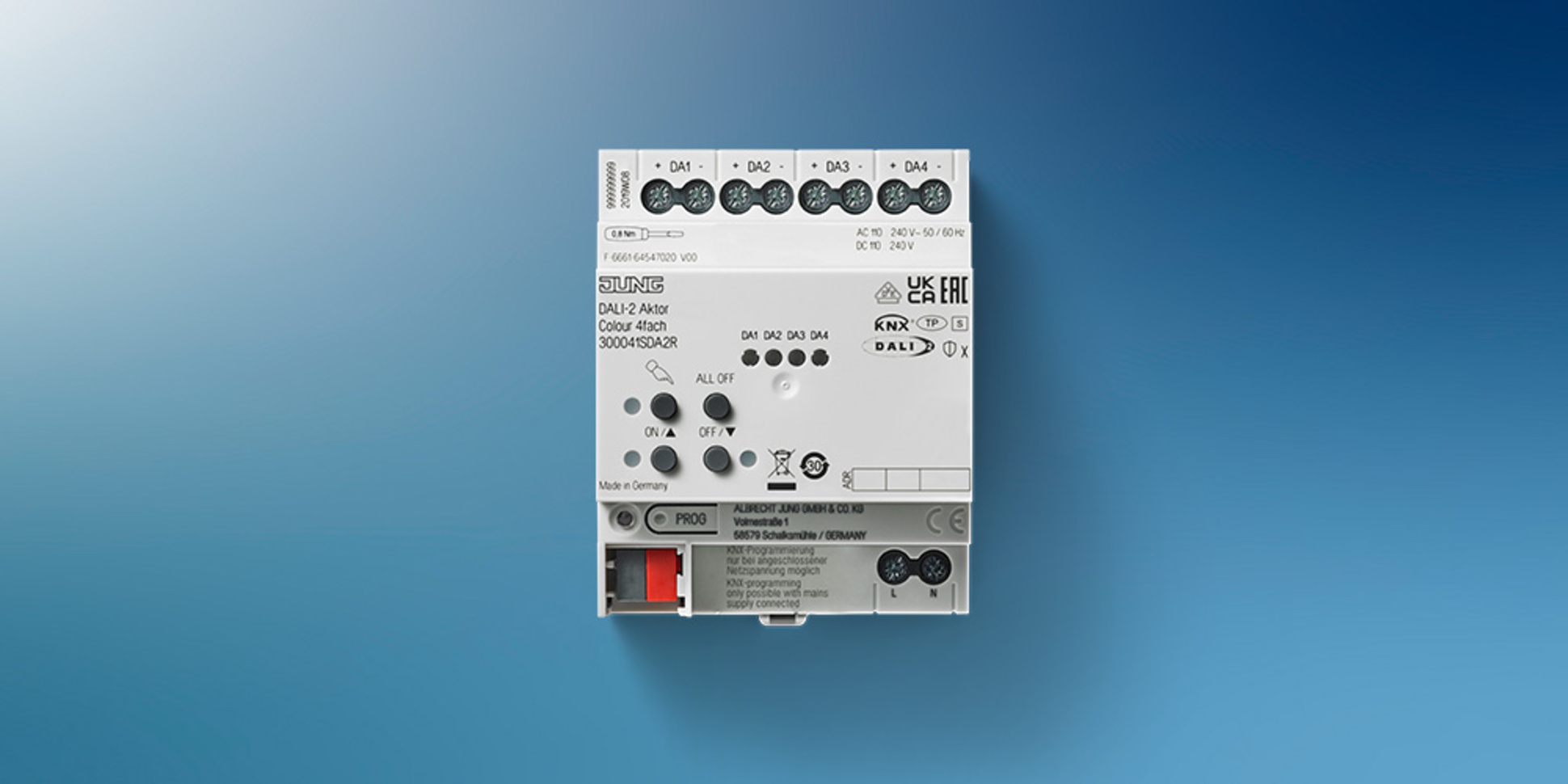 KNX DALI 2 Gateway Colour bei MWE Elektrotechnik in Aurach